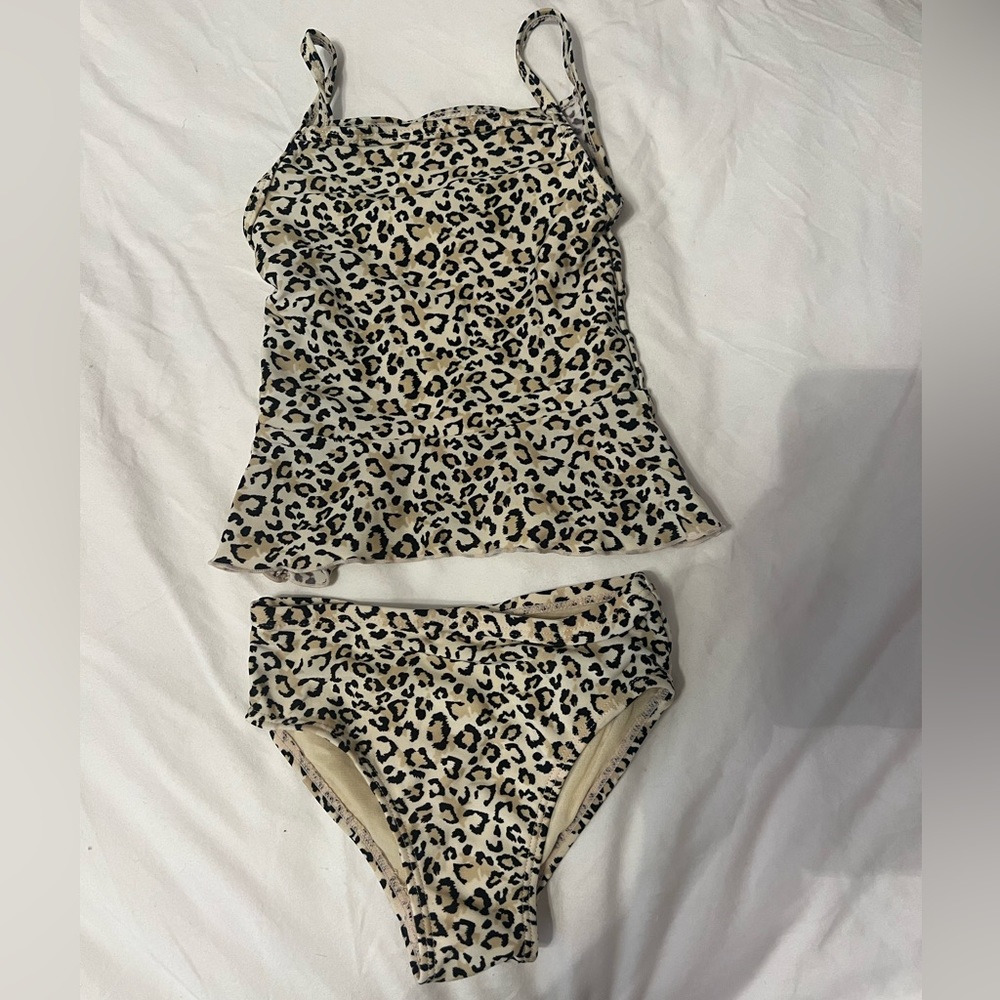 Flapdoodles cheetah or Leopard print tankini